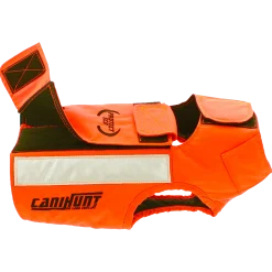 Gilet de protection chien en kevlar CANIHUNT DOG ARMOR, 75 cm, orange