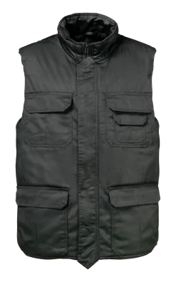 Gilet matelassé type baroudeur / grand froid - Noir taille M