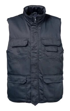 Gilet matelassé type baroudeur / grand froid - Bleu taille XXXL