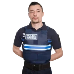 Gilet pare balle one +, homme, marine court