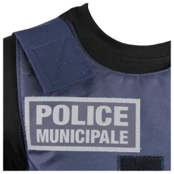 Gilet pare balle one +, homme, marine court
