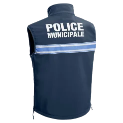 Gilet softshell POLICE MUNICIPALE PM ONE - Taille S