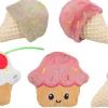Glace et cupcake, en peluche, catnip, 7 cm