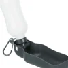 Gourde avec gamelle, en plastique, 0,25 l, divers