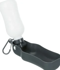 Gourde avec gamelle, en plastique, 0,25 l, divers
