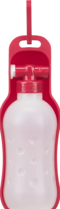 Gourde avec gamelle, en plastique, 0,25 l, divers