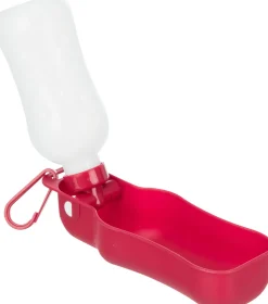 Gourde avec gamelle, en plastique, 0,25 l, divers