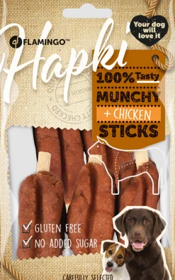 Hapki munchy sticks avec poulet