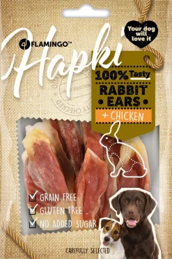 Hapki oreille de lapin enveloppé de poulet, 85 g