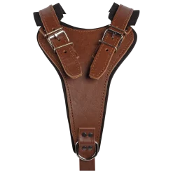 Harnais de motivation Luxe en cuir, taille 1, marron