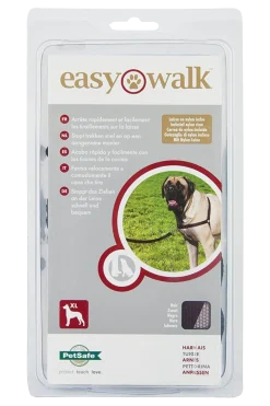 Harnais éducation Easy Walk, XL noir