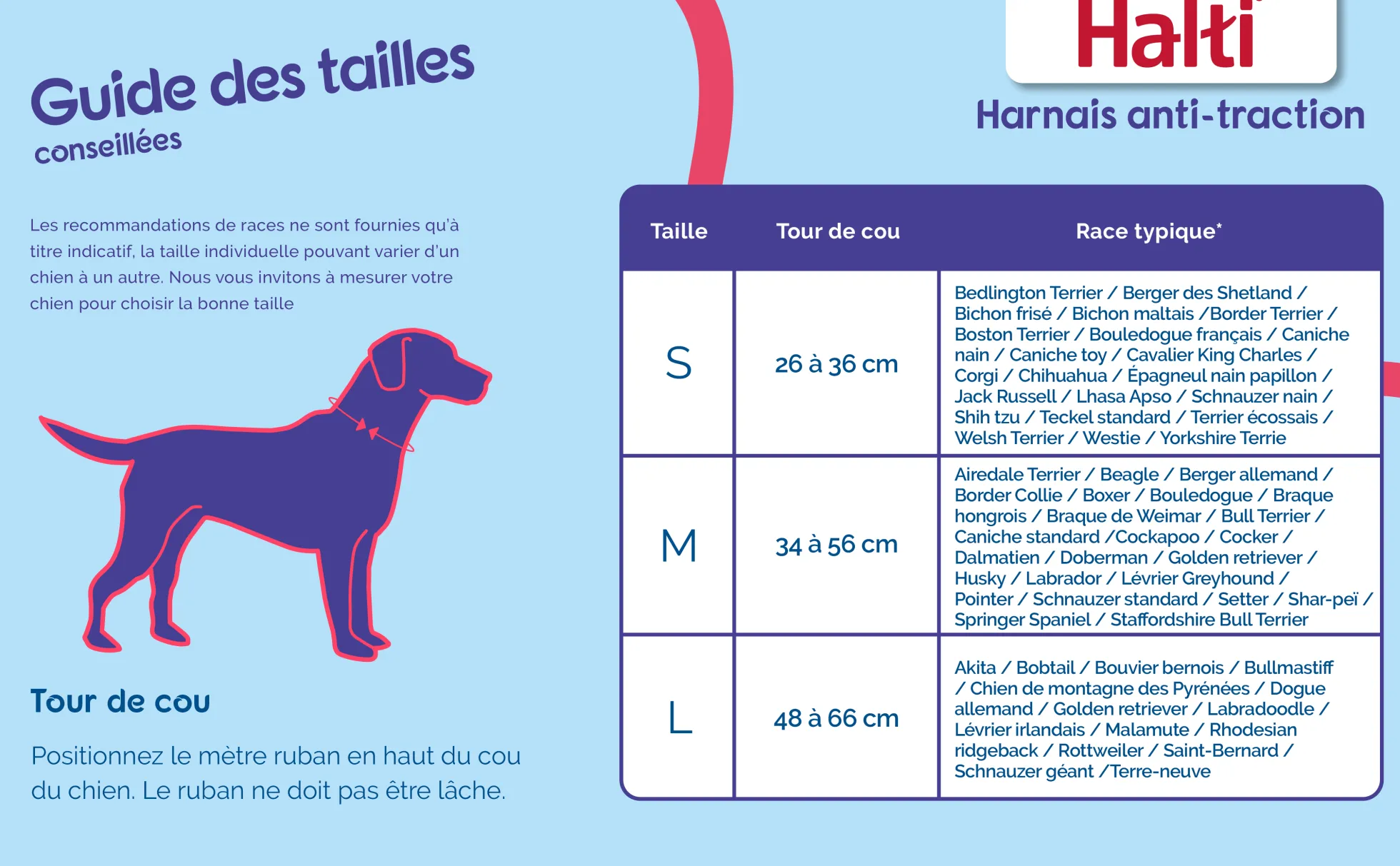 Harnais HALI No Pull Medium