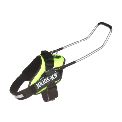 Harnais IDC Julius K9 pour chien guide - taille 1 - Neon / orange / rouge