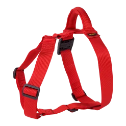 Harnais nylon avec poignée 40 mm, taille 1, rouge