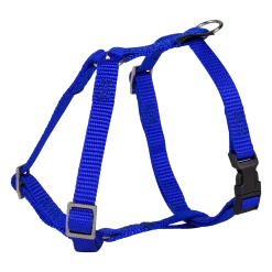 Harnais nylon 12 mm, bleu