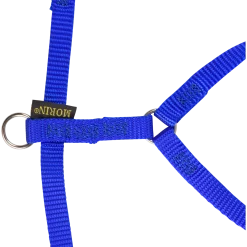 Harnais nylon 12 mm, bleu