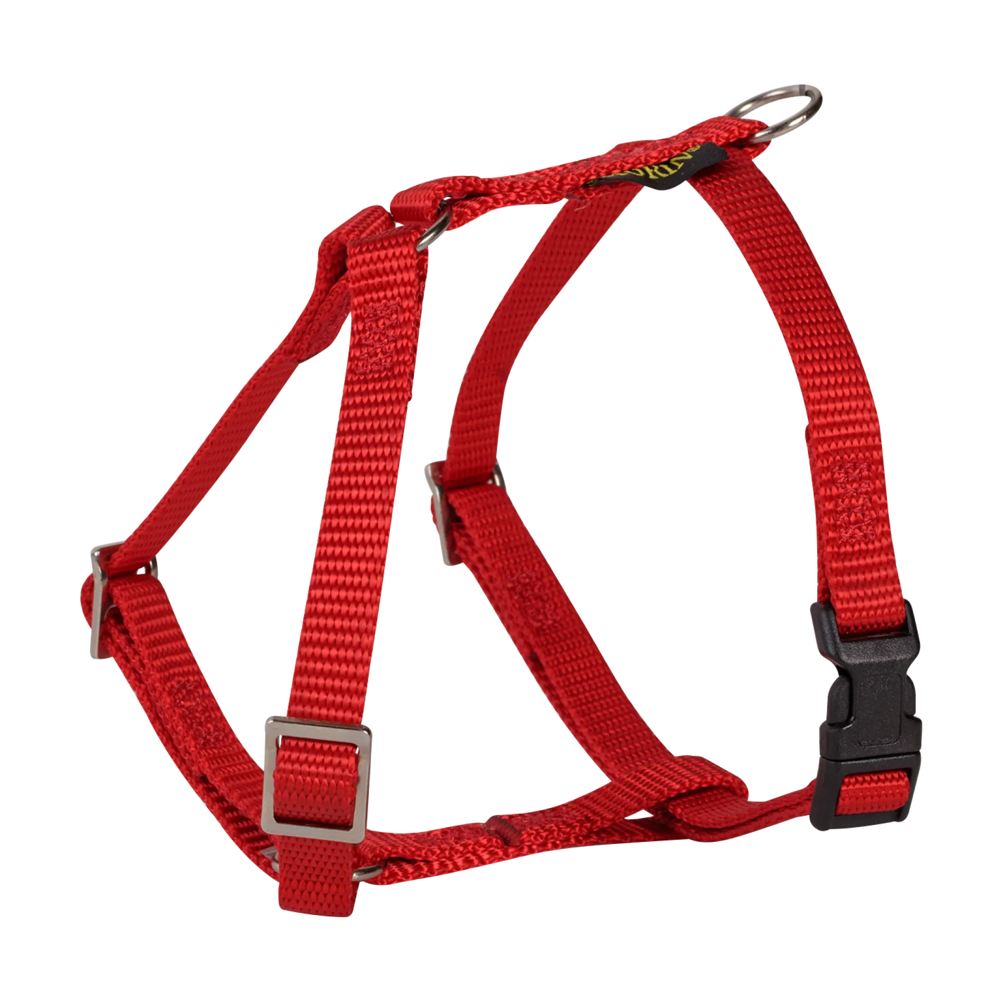 Harnais nylon 12 mm, rouge