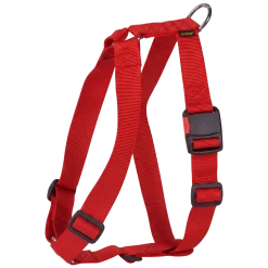 Harnais nylon 40 mm, taille 1, rouge