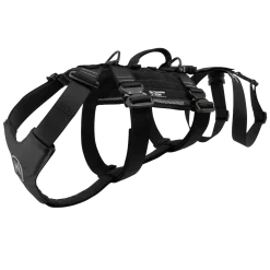 Harnais nylon MODERN ICON - RAPPELING HARNESS Noir - large