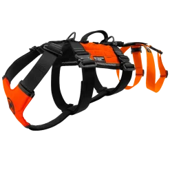 Harnais nylon MODERN ICON - RAPPELING HARNESS ORANGE - Medium