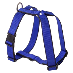 Harnais nylon Stripes 40 mm, taille 2, bleu