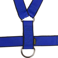 Harnais nylon Stripes 40 mm, taille 2, bleu