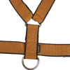 Harnais nylon Stripes 40 mm, taille 2, gold