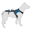 Harnais Salvatex bleu marine