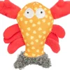 Homard, tissu/peluche, catnip 9 cm