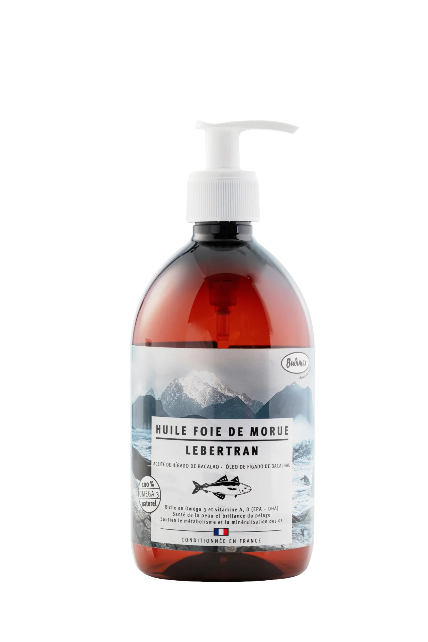 Huile de foie de morue - 500 ml