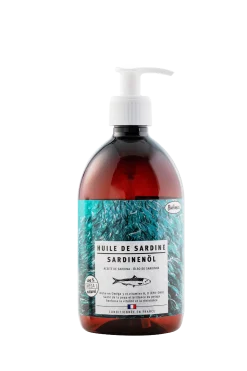 Huile de foie de sardine - 500 ml