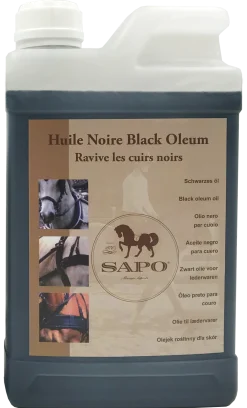 Huile noire pour cuirs Black Oleum
