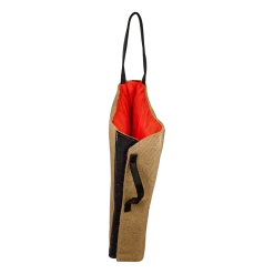 Jambière de débourrage en toile de jute