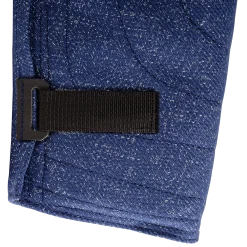 Jambière de débourrage, jeune chien, toile Héritage Bleu