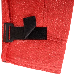 Jambière entrainement, chien adulte (à ouverture Velcro), toile Héritage Rouge