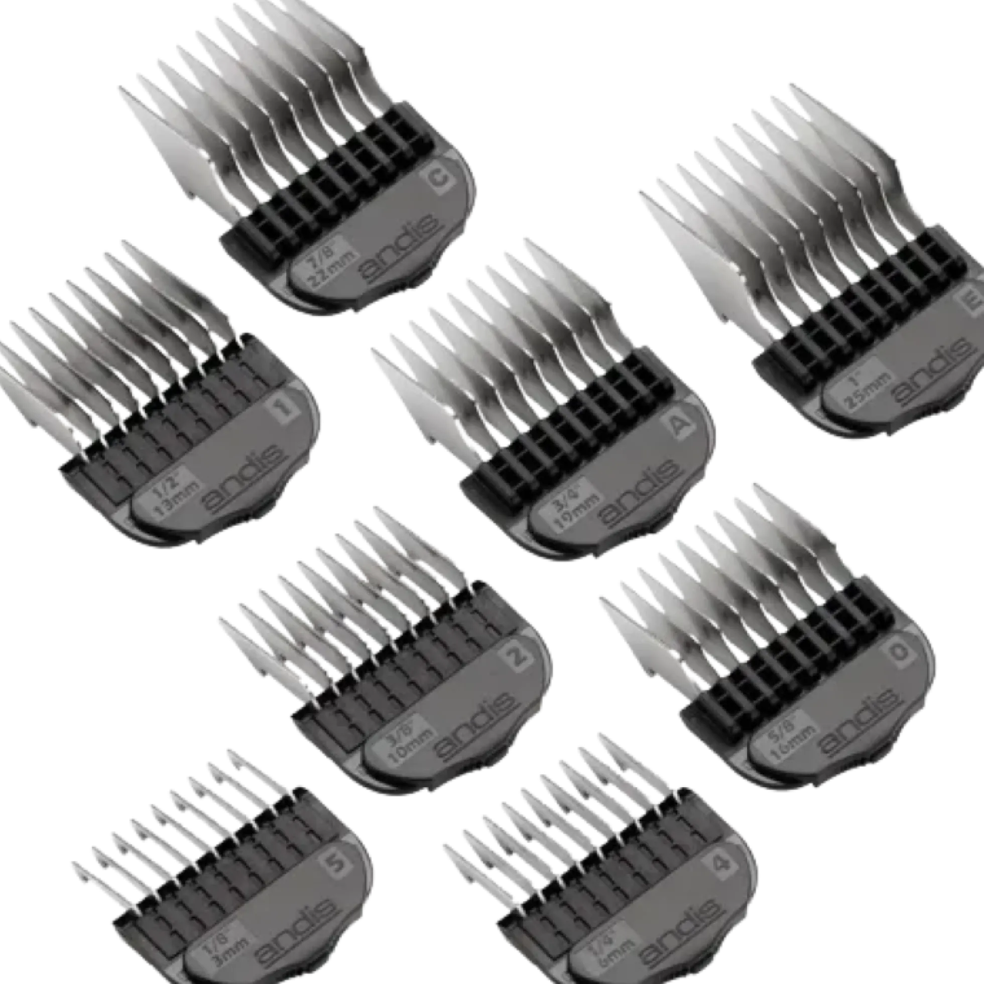 jeu de 8 sabots pour tondeuse Moser 1245 / 1250