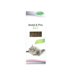Jouet chat Dental & play stick - 10g
