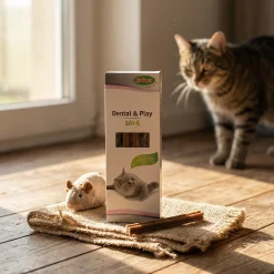 Jouet chat Dental & play stick - 10g