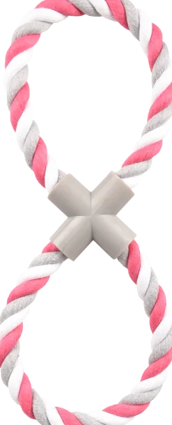 Jouet corde en 8