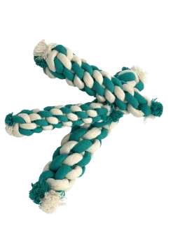 Jouet corde Kolt bleu, L 40 cm