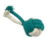 Jouet corde Komet bleu, L 24 cm