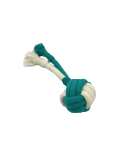 Jouet corde Komet bleu, S 15 cm