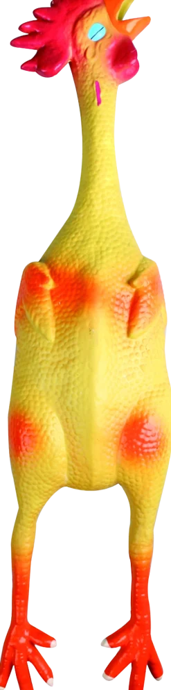 Jouet poulet en latex