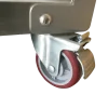 Kit de 4 roues pour cage de gardiennage 990616 ou 990617