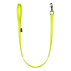 Laisse Biothane jaune 1 m x 16 mm - mousqueton nickelé