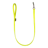 Laisse Biothane jaune 1 m x 12 mm - mousqueton nickelé