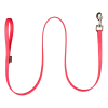Laisse Biothane rose 1.50 m x 16 mm - mousqueton nickelé