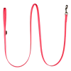 Laisse Biothane rose 2 m x 12 mm - mousqueton nickelé