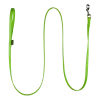 Laisse Biothane vert fluo 2 m x 12 mm - mousqueton nickelé