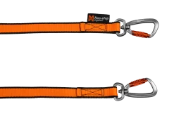 Laisse Bungee Leash 2.0 pour 2 chiens NON-STOP Dogwear - 2.8 m